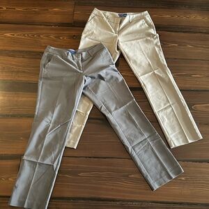 2 pairs of ladies work pants